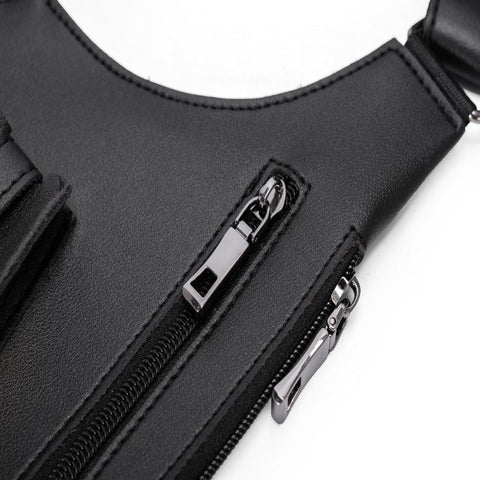 Sac bandoulière rétro homme - Sac à dos ajustable pour voyage, rangement, multifonctionnel