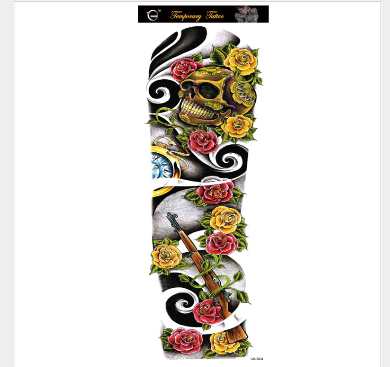 Buy Original Big Picture Full Arm Waterproof Tattoo Sticker online at Fashionner.