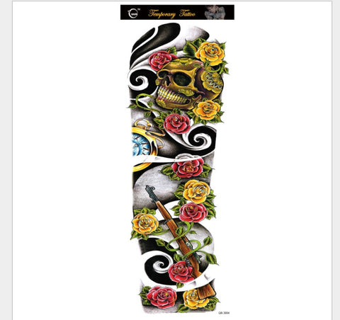 Buy Original Big Picture Full Arm Waterproof Tattoo Sticker online at Fashionner.