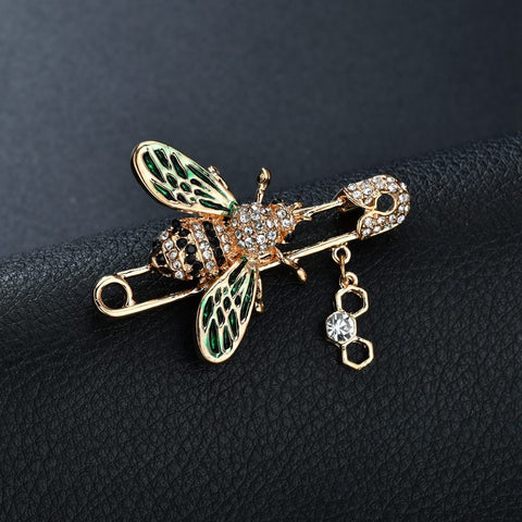 Broche abeille personnalisée