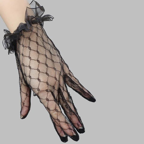 Gants de mariée en dentelle