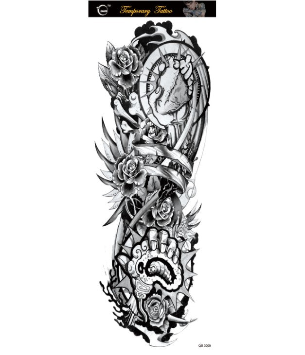 Buy Original Big Picture Full Arm Waterproof Tattoo Sticker online at Fashionner.