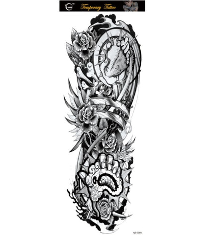 Buy Original Big Picture Full Arm Waterproof Tattoo Sticker online at Fashionner.