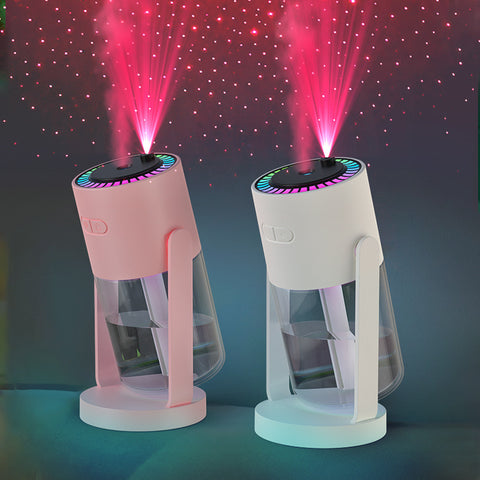 Nouveau projecteur étoile Ciel Haut Lumière Ambiante Humidificateur Petit Portable Anti-Brûlure à Sec Voiture Maison USB Pulvérisateur Tête Rotative