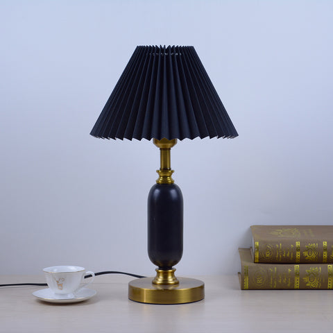 Lampe décorative de chambre principale de mariage en céramique de style chinois chaleureux