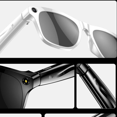 Traduction de photos par caméra, reconnaissance Bluetooth, sangle de lunettes intelligentes IA