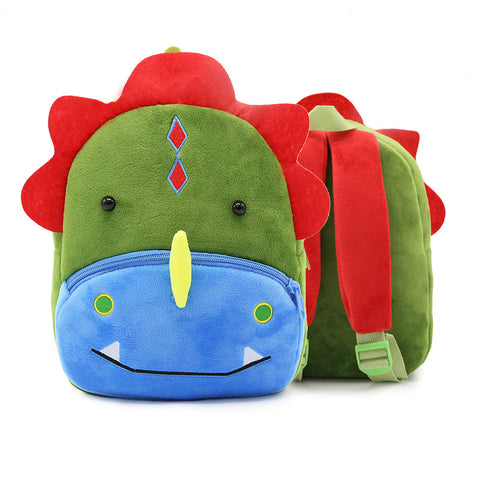 Sacs à dos en peluche mignons, cartables de maternelle de dessin animé, sacs de jouets d'animaux pour enfants