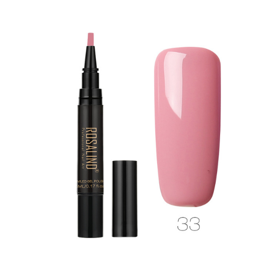 5ml Solid Color Nail Art Pen Nail Glue for Nail Art - Fashionner