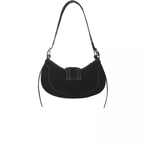 Sac à main rétro en cuir de vachette pour femme
