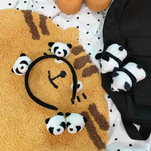 Corée dessin animé accessoires mignon Panda cerceau de cheveux