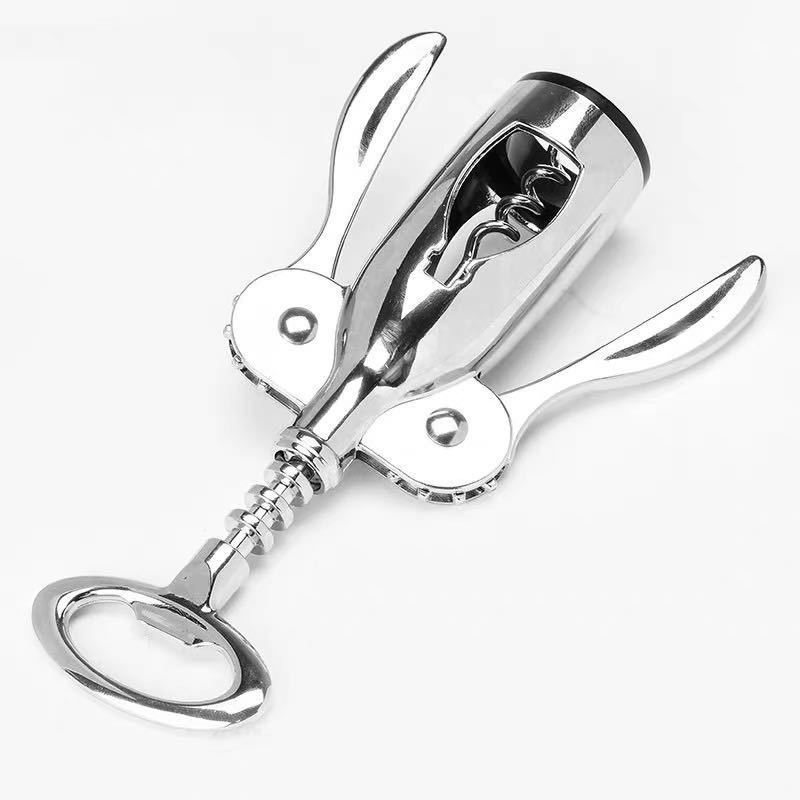 Zinc alloy multifunctional wine bottle opener