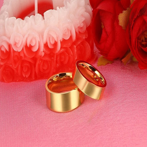 Golden couple ring