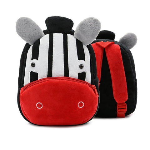 Sacs à dos en peluche mignons, cartables de maternelle de dessin animé, sacs de jouets d'animaux pour enfants