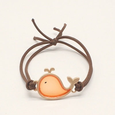 Accessoires pour cheveux étui en cuir petit élastique