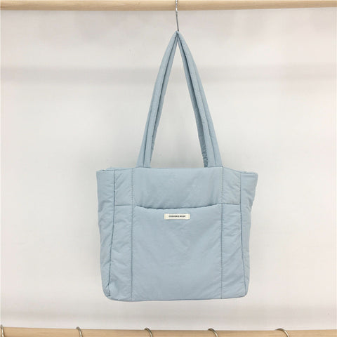 Sac à bandoulière en toile de nylon grande capacité tendance