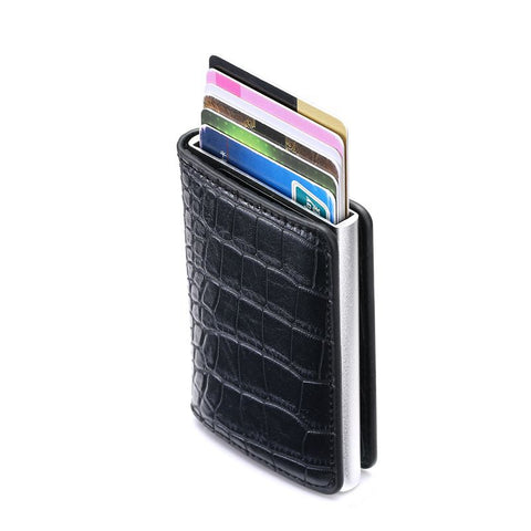 Pattern Wallet Metal Cartridge Automatically Pops Up