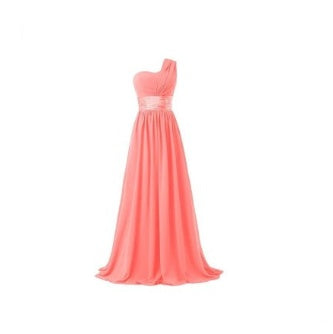 Longue robe de soirée de banquet multicolore