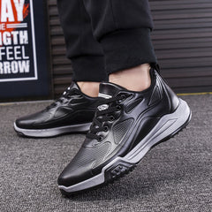 Single Cotton Casual Shoes Of The Same Style Men's Winter New Thickened Thermal Leather Shoes Fashion Korean Leather Plush Shoes - Fashionner
