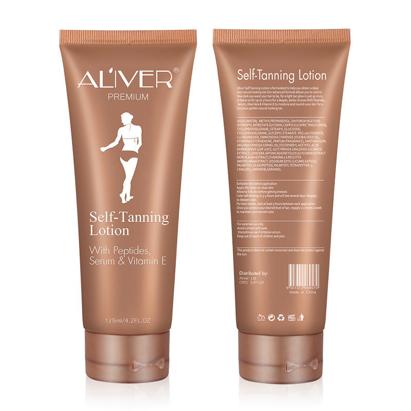 ALIVER new tanning cream