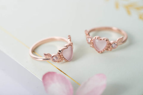 Bague amour ailée