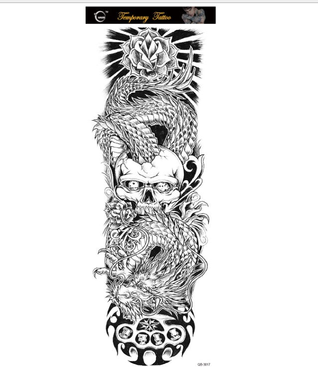 Buy Original Big Picture Full Arm Waterproof Tattoo Sticker online at Fashionner.