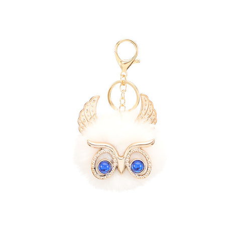 Rabbit Fur Keychain Decorative Ornaments