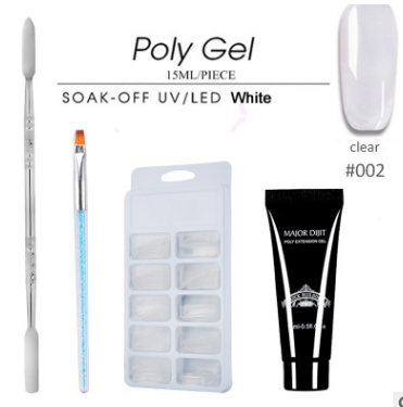Nail Art Fast-drying Phototherapy Glue Multi-Color Extension Glue 15ml Set - Fashionner