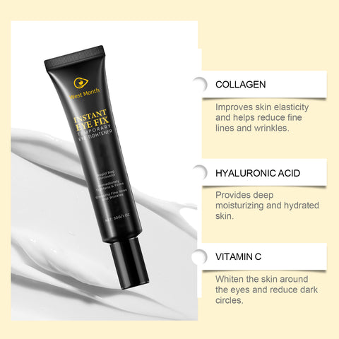 Crème raffermissante pour les yeux réduit les ridules, hydrate et améliore la peau du contour des yeux