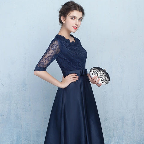 Medium sleeve Bridesmaid Dress