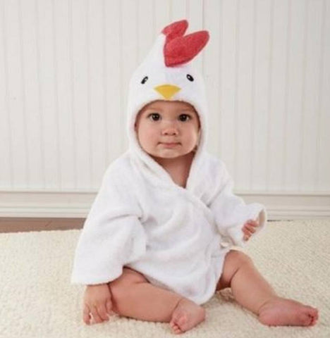 Serviettes de bain pour bébé en coton à capuche pour enfants, modèle animal de dessin animé mignon