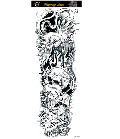 Buy Original Big Picture Full Arm Waterproof Tattoo Sticker online at Fashionner.