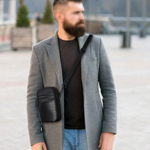 Sac à bandoulière tactique dissimulé - Holster de chargeur d'épaule, sac banane de chasse et étui de protection souple pour pistolet