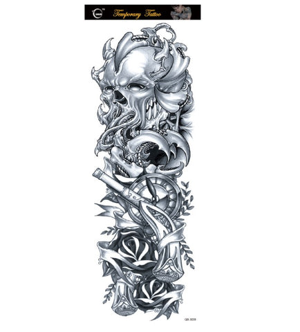 Buy Original Big Picture Full Arm Waterproof Tattoo Sticker online at Fashionner.