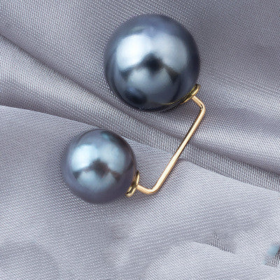 Broche anti-lumière Jupe Bouton de taille Clou Perle