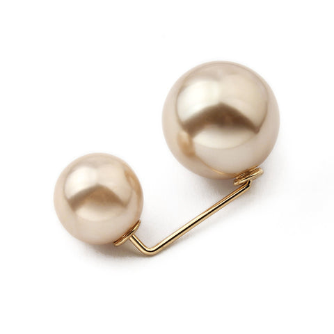 Broche anti-lumière Jupe Bouton de taille Clou Perle