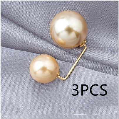 Broche anti-lumière Jupe Bouton de taille Clou Perle
