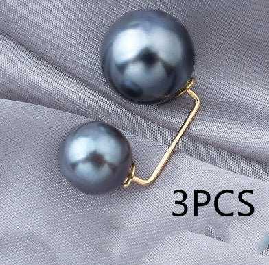 Broche anti-lumière Jupe Bouton de taille Clou Perle