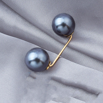 Broche anti-lumière Jupe Bouton de taille Clou Perle