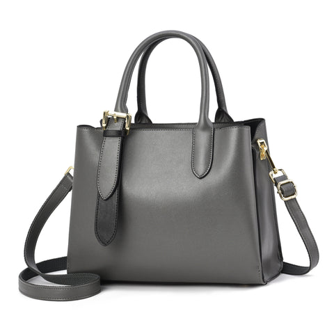 Ladies Bags Fashion New Large-capacity Urban Simple Handbag Pure Color Shoulder Bag Manufacturers - Fashionner