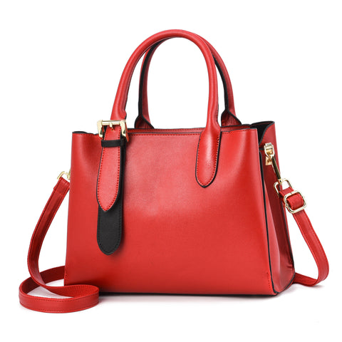 Ladies Bags Fashion New Large-capacity Urban Simple Handbag Pure Color Shoulder Bag Manufacturers - Fashionner