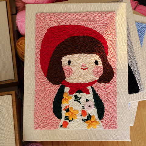 Matériel de broderie DIY Poke Poke Le broderie russe Poke