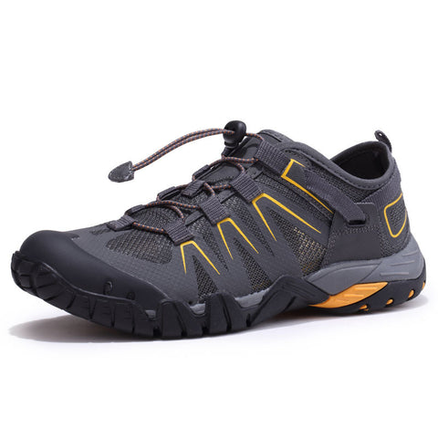 Chaussures d'eau de sport d'extérieur pour hommes, baskets en maille respirante, pêche, caoutchouc, plage, été, nouveauté