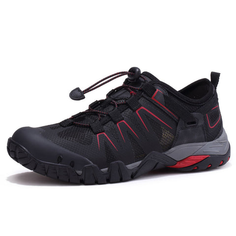 Chaussures d'eau de sport d'extérieur pour hommes, baskets en maille respirante, pêche, caoutchouc, plage, été, nouveauté