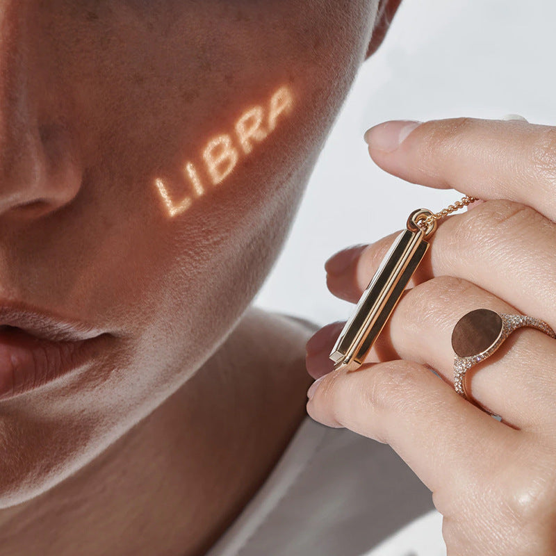 Yanguang Projection Black Technology Couple Ring