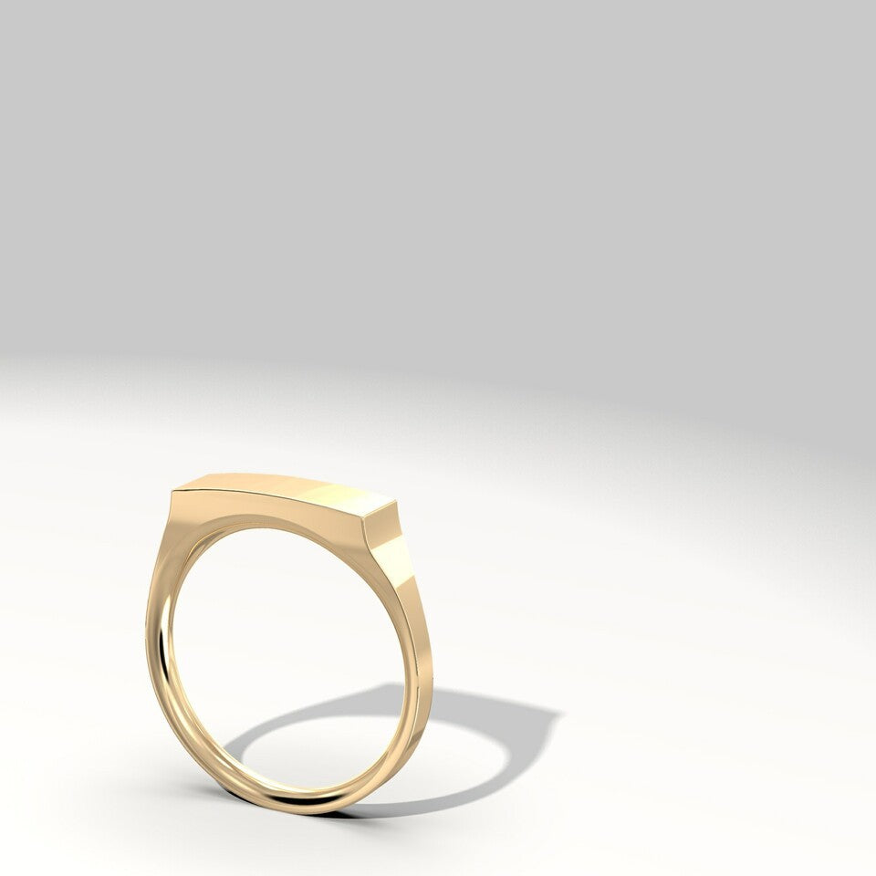 Yanguang Projection Black Technology Couple Ring