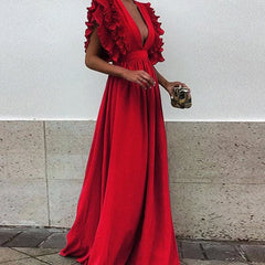 Plus Size Maxi Dress Womens Party Gown Long Dresses - Fashionner