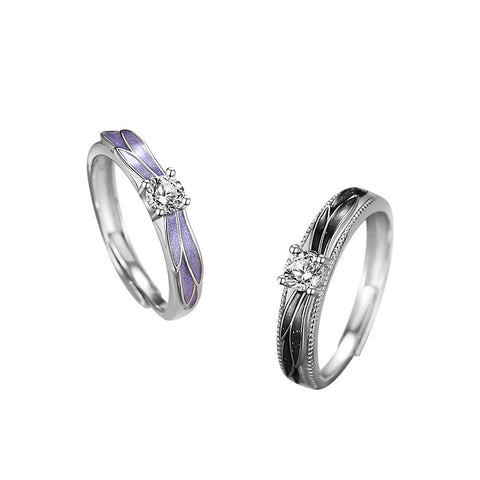 Original Angel Wing Couple Ring