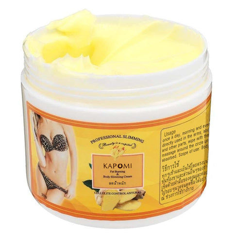 Crème raffermissante gingembre amincissante pour massage