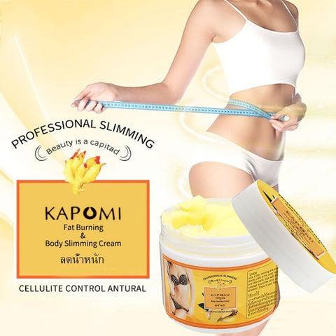 Crème raffermissante gingembre amincissante pour massage