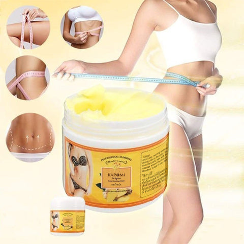 Crème raffermissante gingembre amincissante pour massage